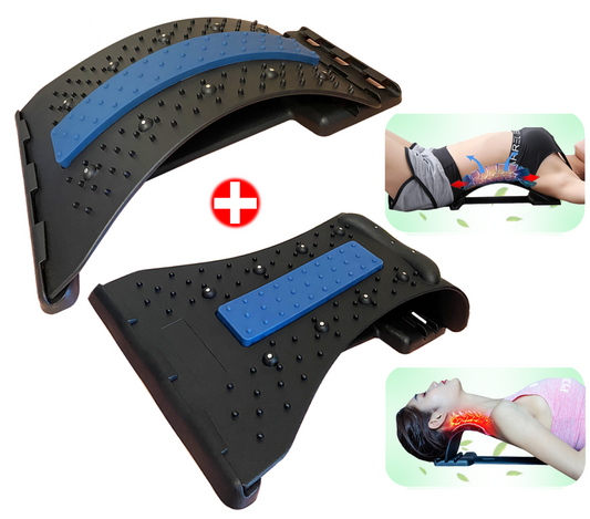 HHNB-B - Back Stretcher (2 in 1) Neck Stretcher for Cervical Pain Relief