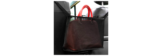 Maximize Space and Safety with the Car Net Pocket Handbag Holder for a Stress-Free Drive