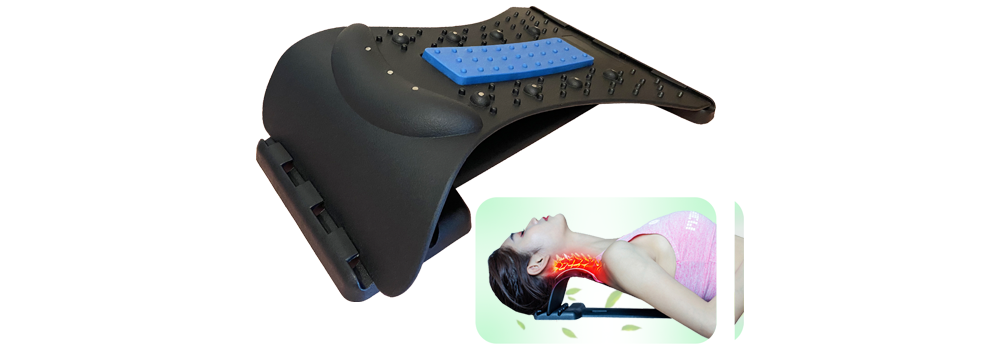 Relieve Neck and Shoulder Tension with HHN-B Multi-Level Neck Stretcher