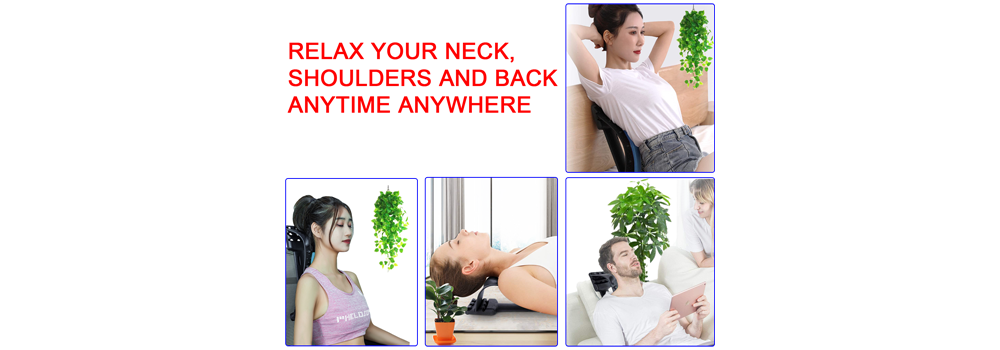 Discover the Ultimate Back Stretcher: 2-in-1 Neck and Lumbar Stretcher for Pain Relief