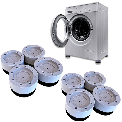 THI-8 - Shock and Noise Cancelling Washing Machine Support, Anti Slip Plugsharge THI-8 - Shock and Noise Cancelling Washing Machine Support, Anti Slip Plugsharge